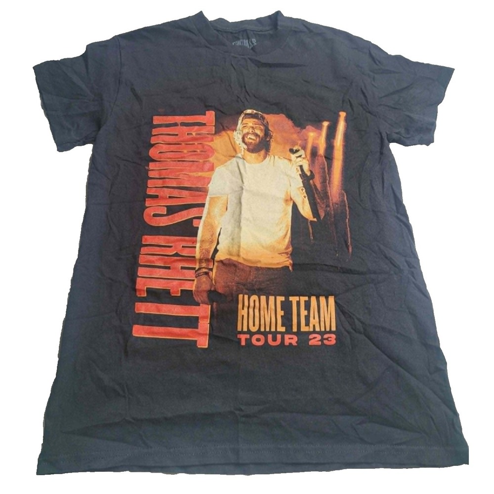 Thomas Rhett Music Home Team Tour 2023 Black Men's Size Small T Shirt